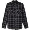 ONeill O'Neill Glacier Plaid Button Up Shirt Men's -Bob's Sports Chalet 108165 BLACK m