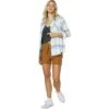 ONeill O'Neill Logan Flannel Shirt Women's -Bob's Sports Chalet 108190 BONE m