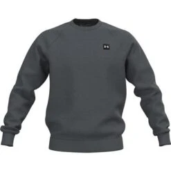 Under Armour UA Rival Fleece Crew Men's -Bob's Sports Chalet 108245 PTCHGRYLTHTHRONYXWT m