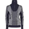 Kari Traa Smekker Knit Half Zip Sweater Women's -Bob's Sports Chalet 108403 ROYAL m