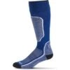 MountainHeritage Elite Over The Calf Wool Ski Socks - Full Cushion -Bob's Sports Chalet 108447 BLUE m