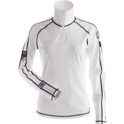 Nils Gwen Base Layer Midweight T-Neck Top Women's