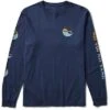 Roark Revival Balance Long-Sleeve T-Shirt Men's -Bob's Sports Chalet 109152 BLUE m