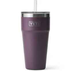 Yeti Rambler 26 Oz Stackable Cup With Straw Lid -Bob's Sports Chalet 109330 NORDIC PURPLE m