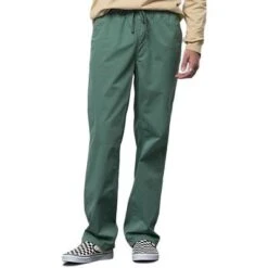 Vans Range Relaxed Elastic Pant Men's 8 Vans Range Relaxed Elastic Pant Men's -Bob's Sports Chalet 109350 DUCK GREEN m