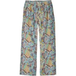 Patagonia Funhoggers Cotton Pants Women's 7 Patagonia Funhoggers Cotton Pants Women's -Bob's Sports Chalet 109731 THRIVING PLNTLG BL m