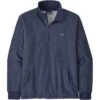 Patagonia Mahnya Fleece Pullover Men's -Bob's Sports Chalet 109732 NEW NAVY m