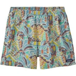 Patagonia Funhoggers Cotton Shorts - 4 Inch Women's 7 Patagonia Funhoggers Cotton Shorts - 4 Inch Women's -Bob's Sports Chalet 109749 THRIVING PLNTLG BL m
