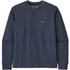 Patagonia Regenerative Organic Certified Cotton Crewneck Sweatshirt -Bob's Sports Chalet 109763 SMOLDER BLUE m