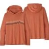 Patagonia Capilene Cool Daily Graphic Hoody Women's -Bob's Sports Chalet 109773 RDGRSSTRPQRTZ CRLXD m
