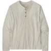 Patagonia Regenerative Organic Certified Cotton Lightweight Henley Men's 2 Patagonia Regenerative Organic Certified Cotton Lightweight Henley Men's -Bob's Sports Chalet 109774 BIRCH WHITE m