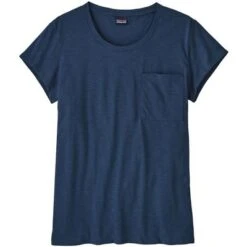 Patagonia Mainstay Tee Women's -Bob's Sports Chalet 109776 TIDEPOOL BLUE m