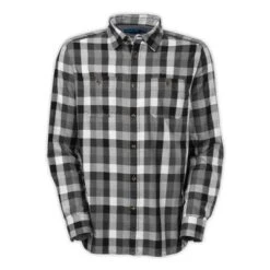 The North Face Long-Sleeve Cumberland Shirt Men's -Bob's Sports Chalet 11087 GRAPHITE GREY HEATH m