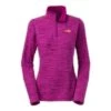 The North Face Novelty Glacier 1/4-Zip Jacket Women's -Bob's Sports Chalet 11166 DRMTCPLUM STRIA PRNT m