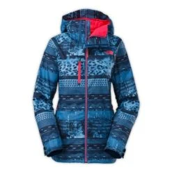 The North Face Wanda Insulation Jacket Women's -Bob's Sports Chalet 11277 DISHBLU MASH UP PRNT m