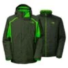The North Face Vortex Triclimate Jacket Men's -Bob's Sports Chalet 11281 DARKCEDARGRNPWR GRN m