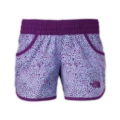 The North Face Dogpatch Print Water Short Girls' -Bob's Sports Chalet 11459 IRIS PURPLE m