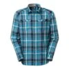 The North Face Long Sleeve Tomales Flannel Men's -Bob's Sports Chalet 11488 SNORKEL BLUE m