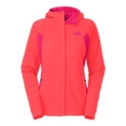 The North Face Maddie Raschel Hoodie Women's -Bob's Sports Chalet 11632 RAMBUTN PKCERISE PK m