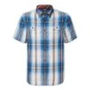 The North Face Short-Sleeve Delridge Shirt Men's 1 The North Face Short-Sleeve Delridge Shirt Men's -Bob's Sports Chalet 11783 CLEAR LAKE BLUE m