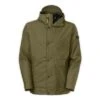 The North Face Afton Rain Jacket Men's -Bob's Sports Chalet 11827 BURNT OLIVE GREEN m