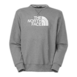 The North Face Half Dome Fleece Crew Men's -Bob's Sports Chalet 11889 HEATHER GREYTNF WHT m