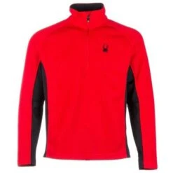 Spyder Outbound 1/2-Zip Mid Weight Core Sweater Men's 10 Spyder Outbound 1/2-Zip Mid Weight Core Sweater Men's -Bob's Sports Chalet 11948 REDBLACKRED m
