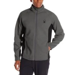 Spyder Constant Full-Zip Sweater Men's 10 Spyder Constant Full-Zip Sweater Men's -Bob's Sports Chalet 11998 POLARBLACK m