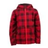 Spyder Boys' Patsch Insulated Jacket -Bob's Sports Chalet 12205 RED PLAID m