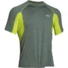 Under Armour Coolswitch Trail Short-Sleeve Men's -Bob's Sports Chalet 12571 COMBATGRNREFLECTIVE m