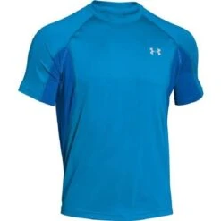 Under Armour Coolswitch Trail Short-Sleeve Men's -Bob's Sports Chalet 12571 ULTRA BLUREFLECTIVE m