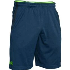Under Armour Tech Mesh Short Men's -Bob's Sports Chalet 12585 NAVYFUEL GREEN m