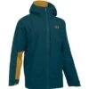 Under Armour Chugach GTX Shell Jacket Men's -Bob's Sports Chalet 12608 NVA TLBLT ORNGLDOR m