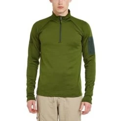 Marmot Stretch Fleece 1/2-Zip Sweater Men's -Bob's Sports Chalet 12667 GREENLAND m