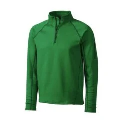 Marmot Stretch Fleece 1/2-Zip Sweater Men's -Bob's Sports Chalet 12667 GREEN BEAN m