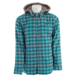 DC SHOES DC Fernwood Flannel Hoodie Men's