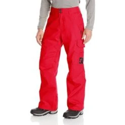 DC SHOES DC Banshee Waterproof Snowboard Pant Men's -Bob's Sports Chalet 14003 TANGO RED m