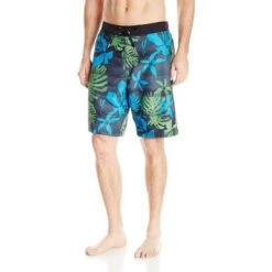 Speedo Gradated Floral E-Board Men's -Bob's Sports Chalet 15100 SPEEDOBLACK m