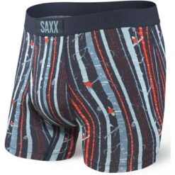 Saxx Ultra Boxer Brief Men's -Bob's Sports Chalet 16573 BLACK SNOW OWL m