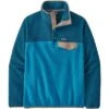 Patagonia Lightweight Synchilla Snap-T Fleece Pullover Women's 2 Patagonia Lightweight Synchilla Snap-T Fleece Pullover Women's -Bob's Sports Chalet 16842 ANACAPA BLUE m