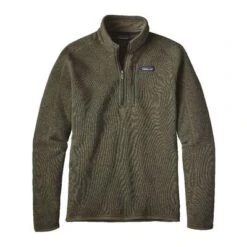 Patagonia Better Sweater 1/4 Zip Fleece Men's (Prior Season) -Bob's Sports Chalet 16843 INDUSTRIAL GREEN m