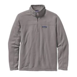 Patagonia Micro D Fleece Pullover Men's 7 Patagonia Micro D Fleece Pullover Men's -Bob's Sports Chalet 16852 FEATHER GREY m