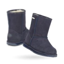 EMU Australia Emu Brumby Lo Boots Kids -Bob's Sports Chalet 17262 INDIGO m