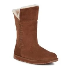 EMU Australia EMU Sandy Bay Fold-Over Boots Womens -Bob's Sports Chalet 17284 OAK m