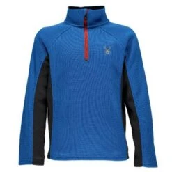 Spyder Outbound Stryke Jacket Boys' -Bob's Sports Chalet 18880 FRENCH BLUEPOLAR m