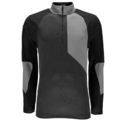 Spyder Charger Thermastretch Turtle Neck Men's -Bob's Sports Chalet 18910 POLARLIMESTONEBLK m