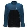 Spyder Capitol Full Zip Insulator Jacket Men's -Bob's Sports Chalet 18976 FRENCH BLUEBLACK m