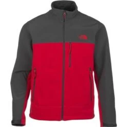 The North Face Apex Bionic Jacket Men's -Bob's Sports Chalet 2629 TNF REDASPHALT GREY m