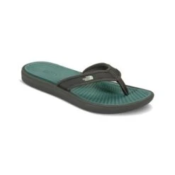 The North Face Base Camp Lite Flip-Flops Women's -Bob's Sports Chalet 2648 GRPHITE GRYTRLS GRN m