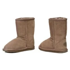 EMU Australia Emu Wallaby Lo Youth Boots -Bob's Sports Chalet 26900 MUSHROOM m